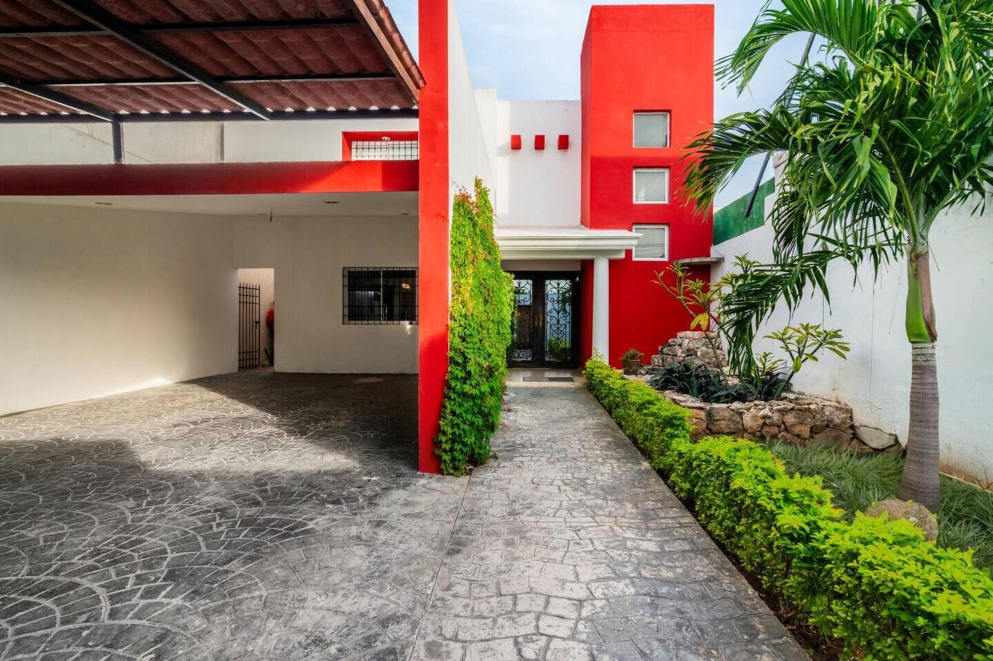 Villa Moderna Con Alberca, Gimnasio Y Cochera Merida Bagian luar foto